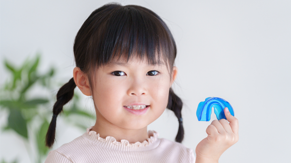 お子さまの小児矯正の写真