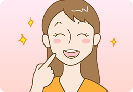 審美歯科のイラスト